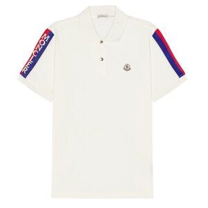 NWT Men's Moncler Polo in White size small